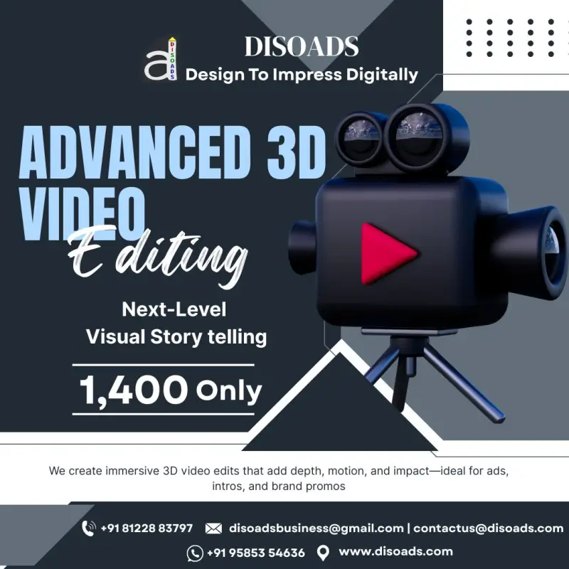 Advanced 3D Video Editing: Next-Level Visual Storytelling by Disoads