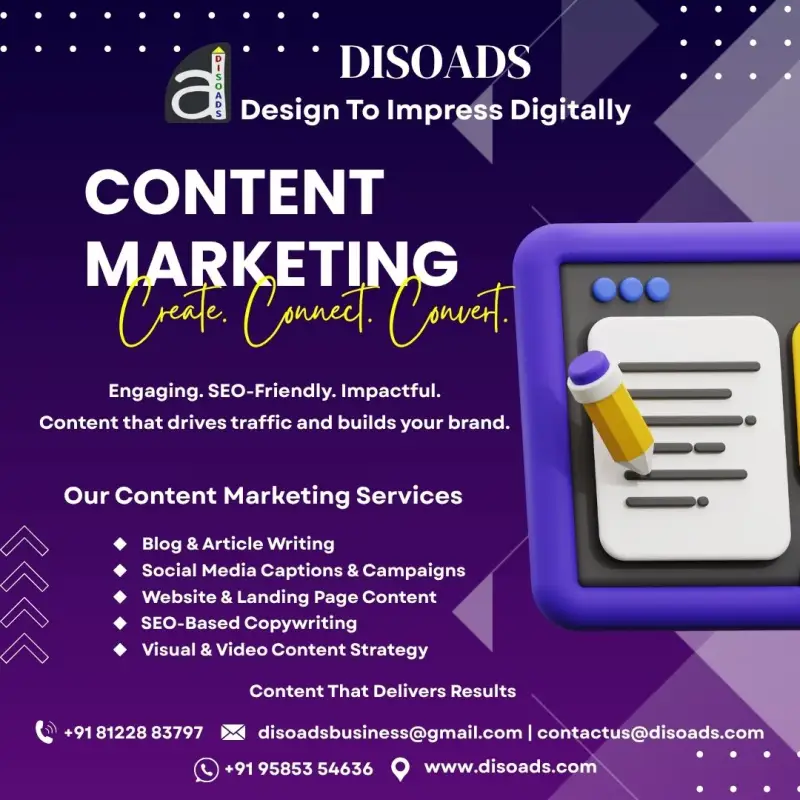 Content Marketing Services Madurai | Engaging & SEO-Friendly Content