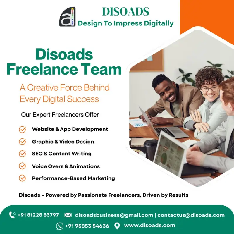 Freelance Digital Marketing Team Madurai | Disoads Expert Services