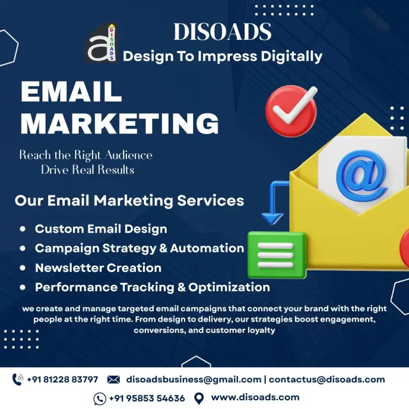 Email Marketing Services Madurai | Boost Sales & Loyalty with Disoads
