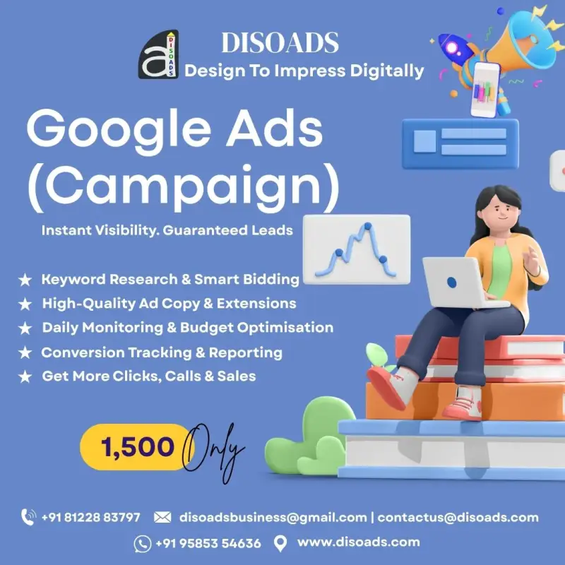 Google Ads Campaign Madurai | PPC Management & Lead Generation by Disoads