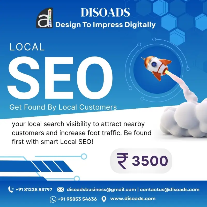 Local SEO Services: Get Found by Local Customers & Boost Foot Traffic with Disoads