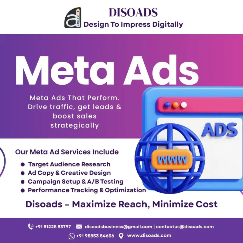Meta Ads Services Madurai | Facebook & Instagram Ads Expert Disoads