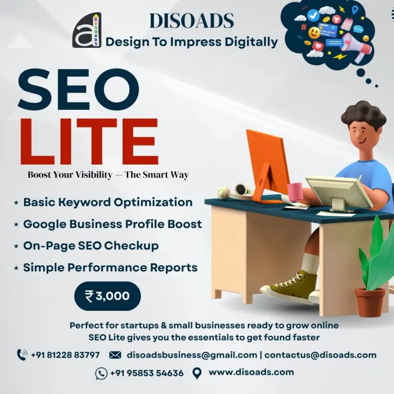 SEO Lite Services: Boost Your Visibility the Smart Way with Disoads