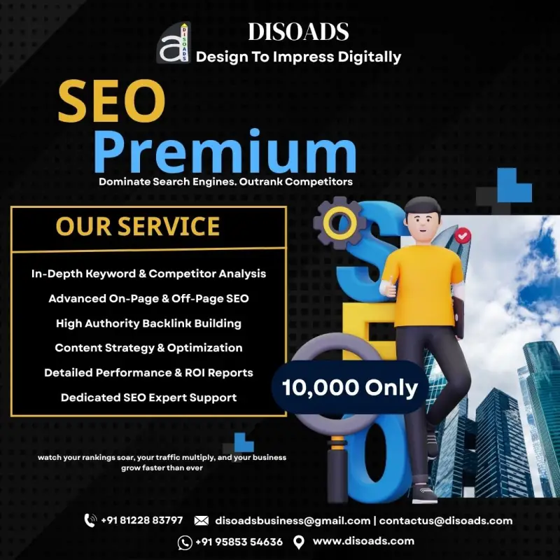 SEO Premium Services: Dominate Search Engines & Outrank Competitors with Disoads